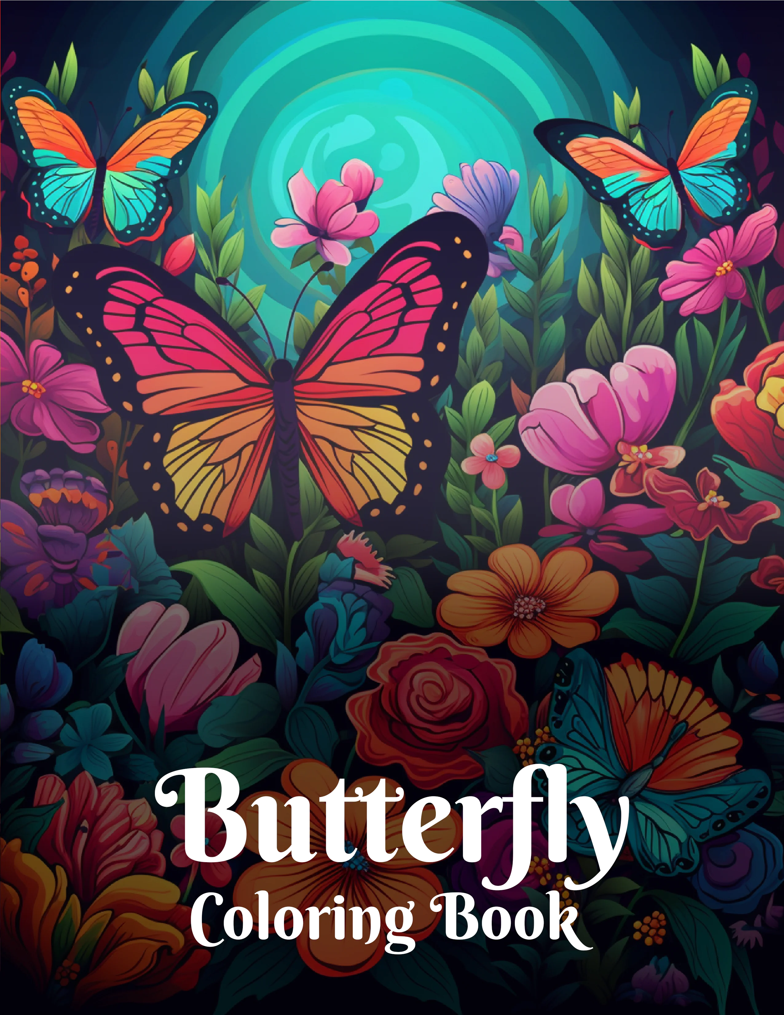 Butterfly Coloring Book for Kids
