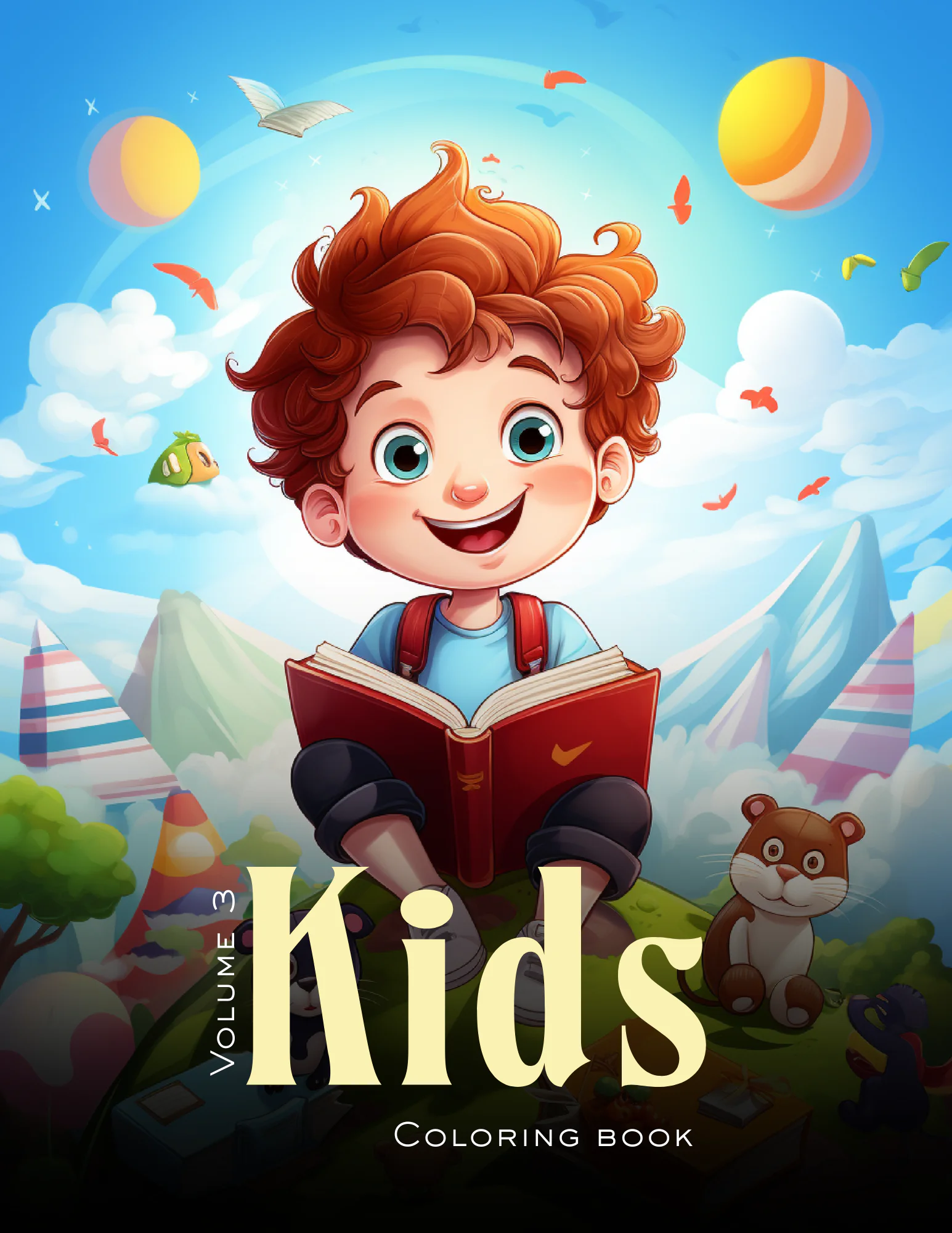 Kids Coloring Book – Volume 3