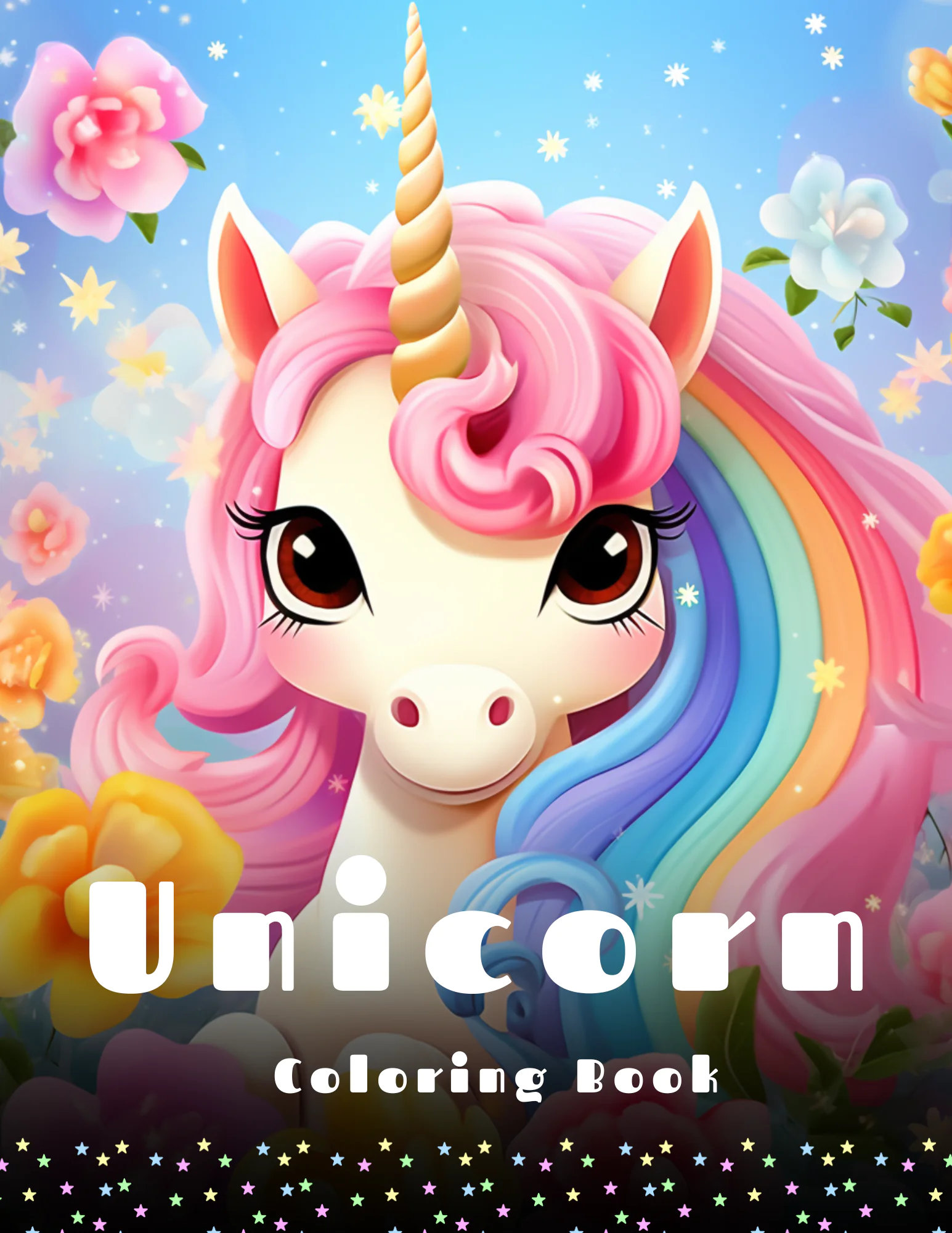 Unicorn Coloring Book for Kids