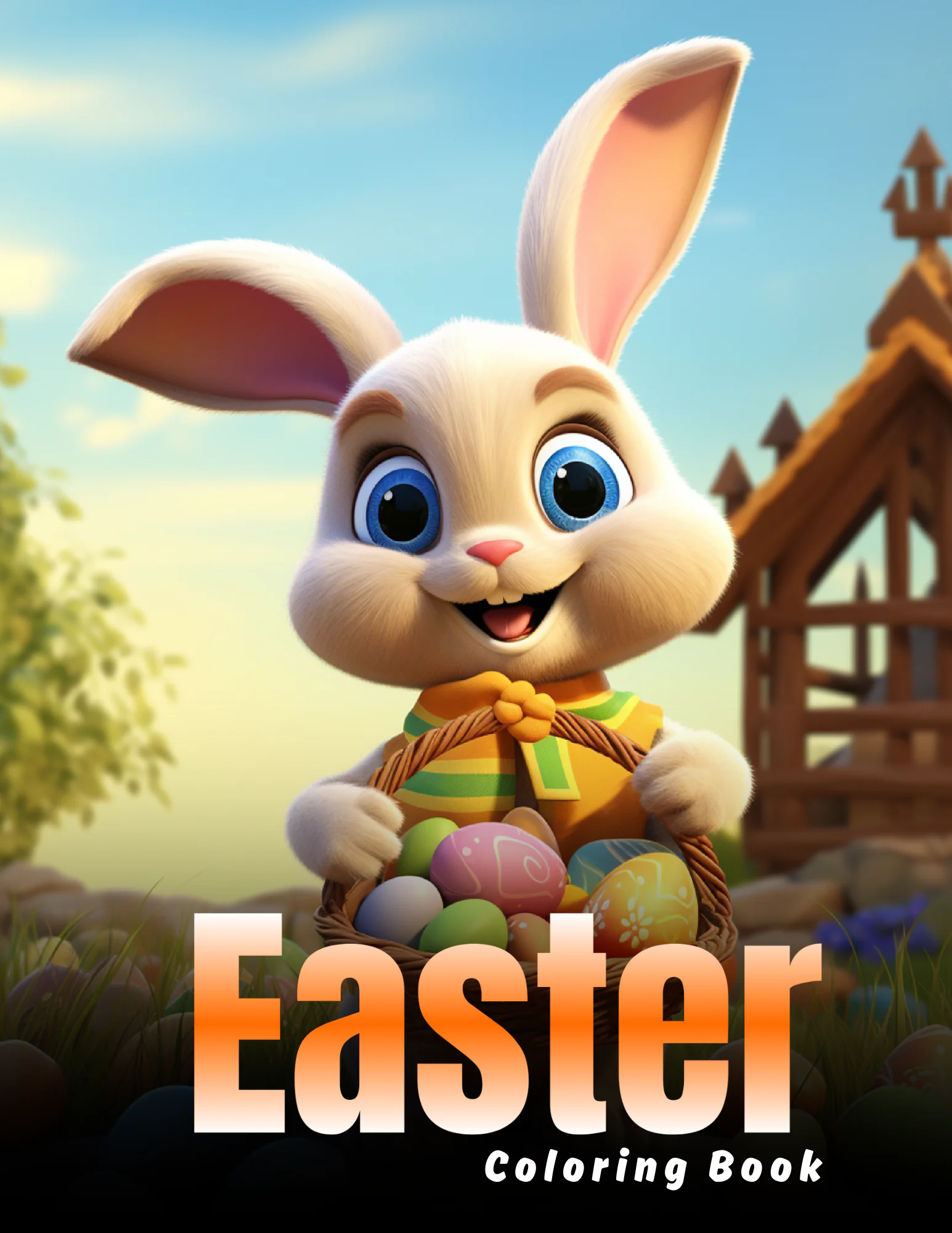 Easter Coloring Book for Kids