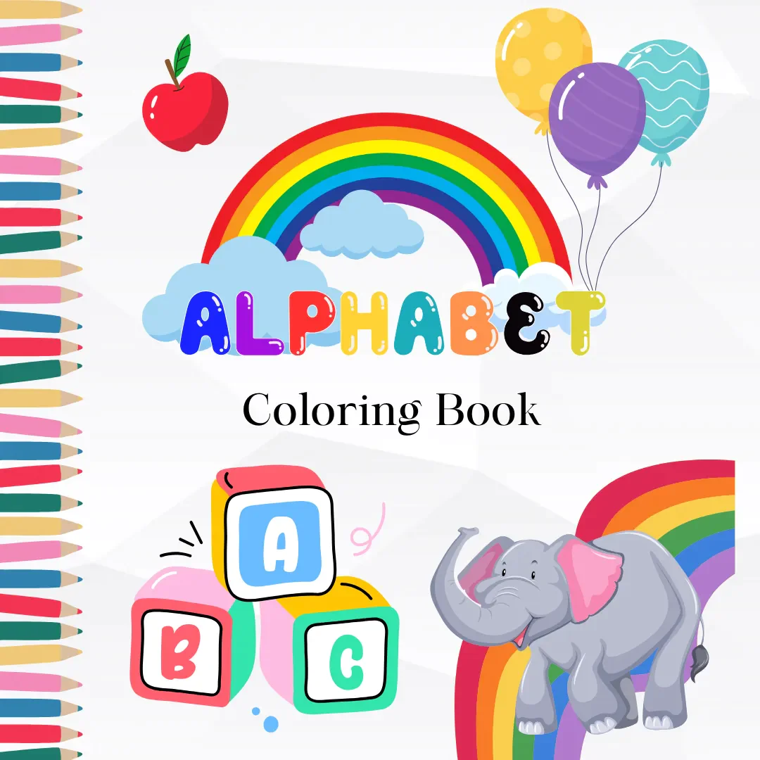Alphabet Coloring Pages for Kids