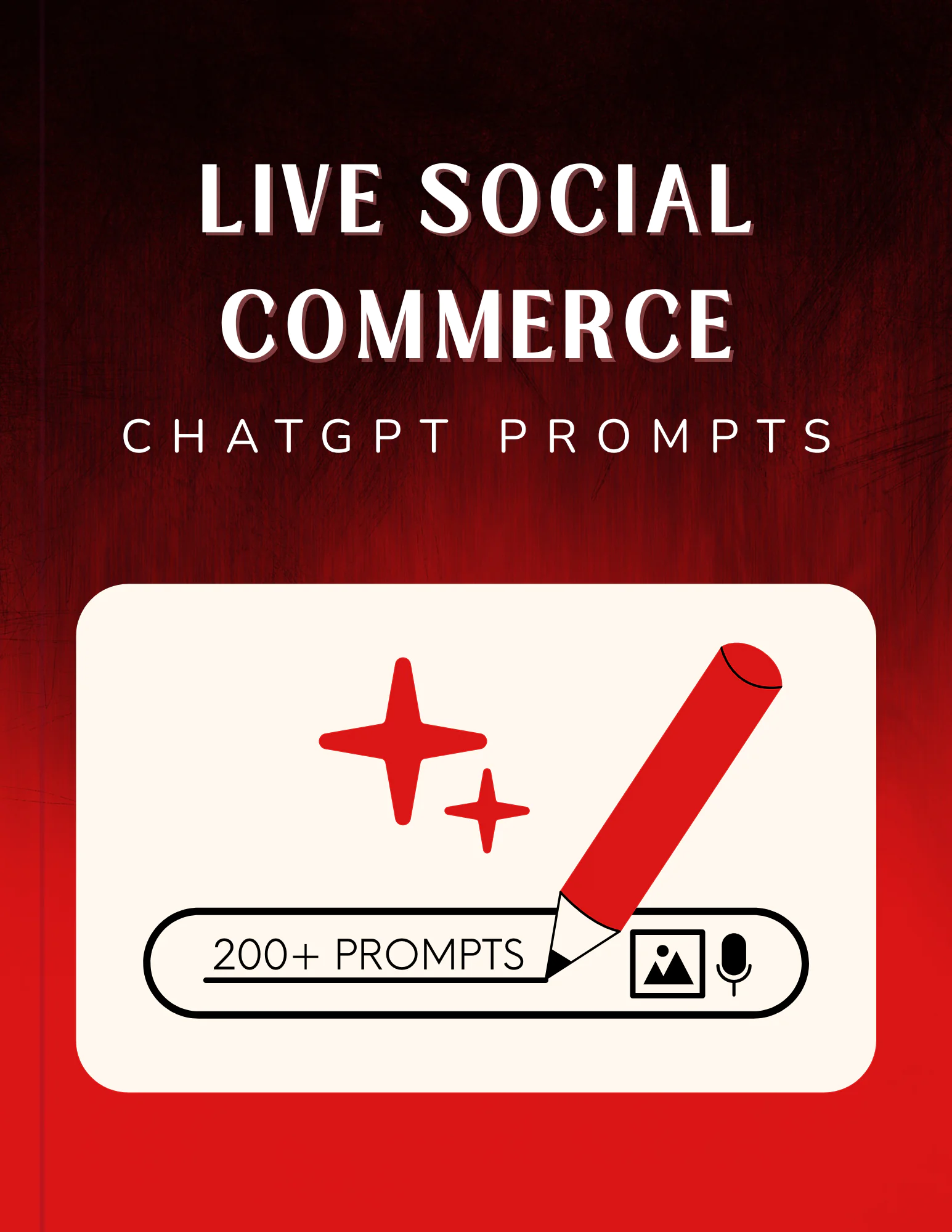 Live Social Commerce Prompts