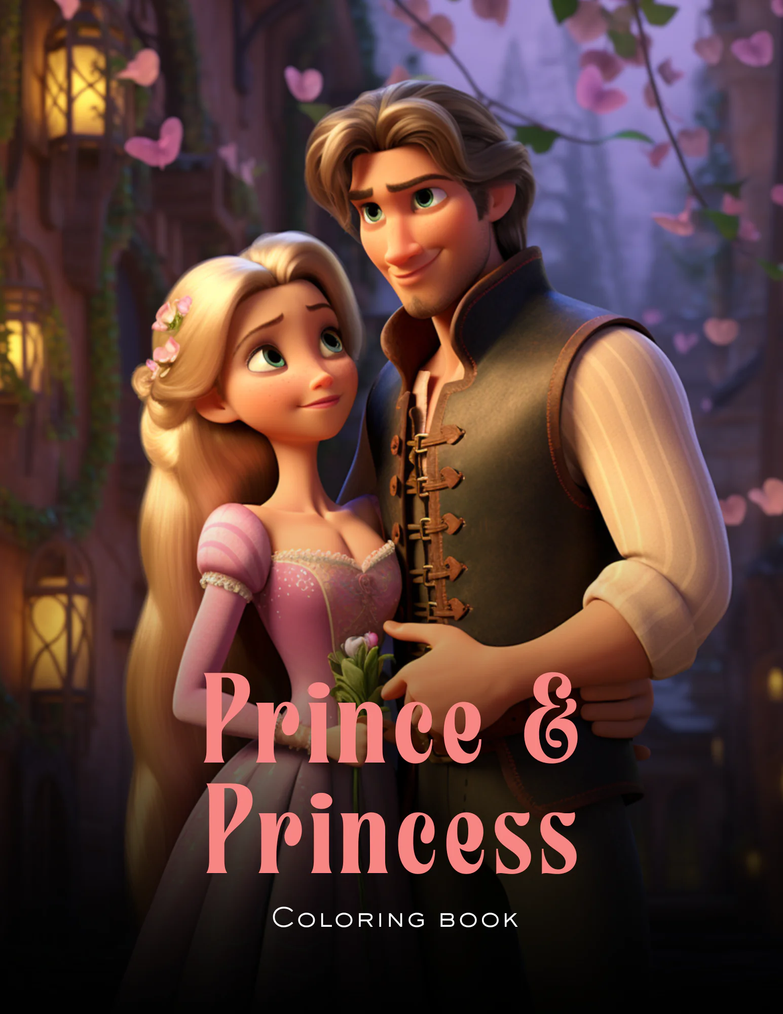 Prince and Princess Coloring Book