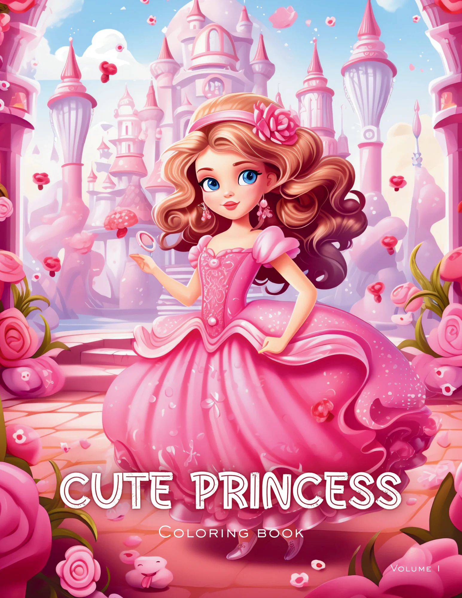 Princess Coloring Book for Kids - Volume 1