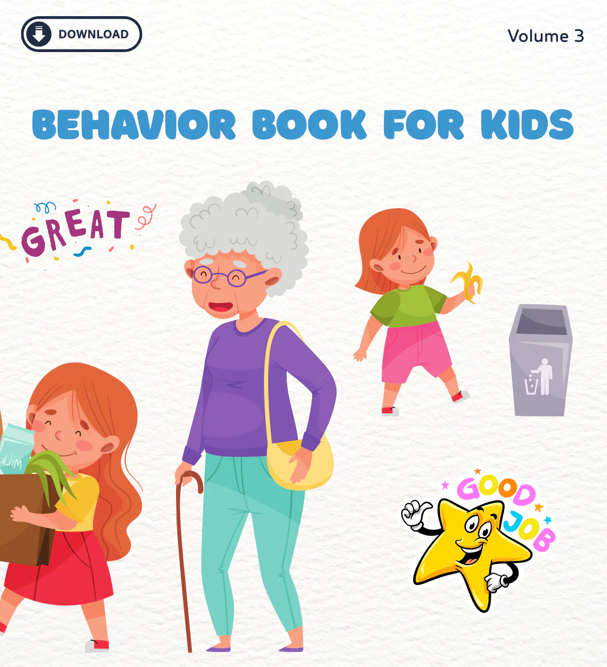 Behavior Book for Kids – Volume 3