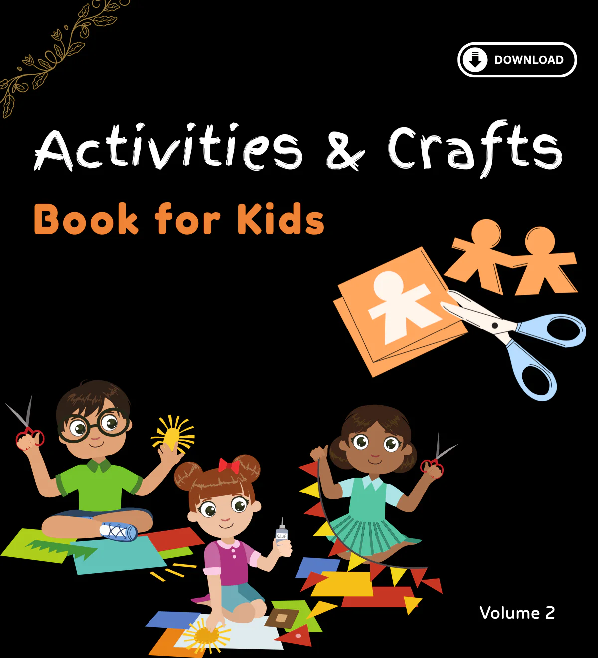 Activities and Crafts Book for Kids – Volume 2
