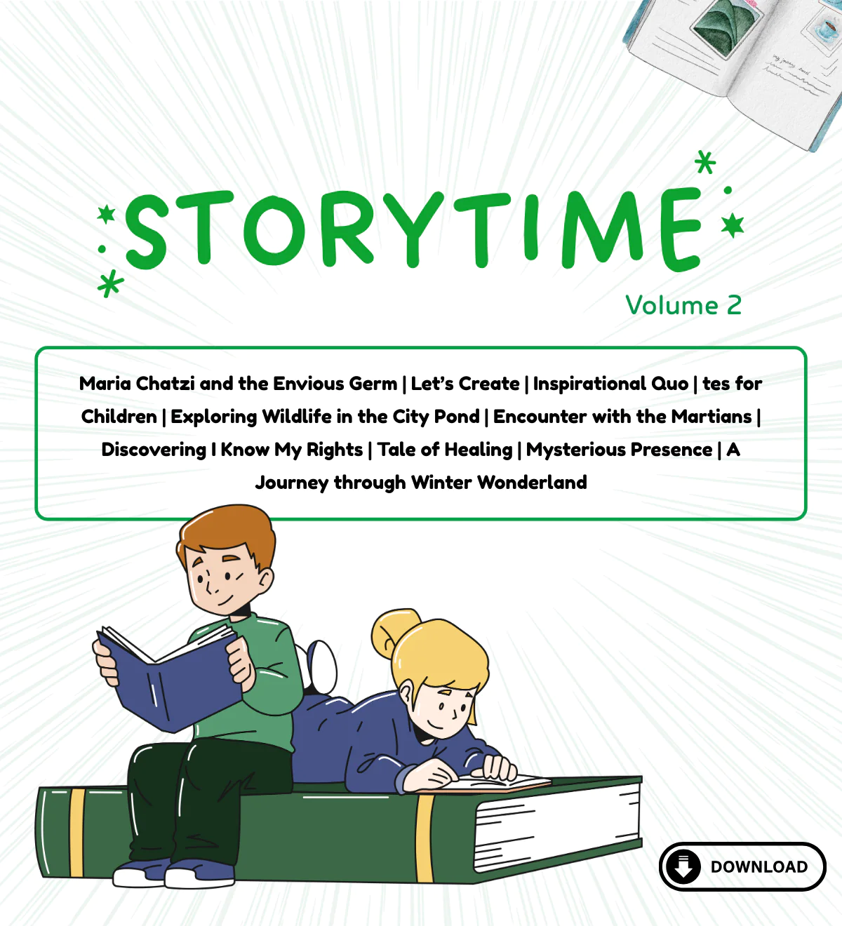 Storytime Treasures: Inspiring Tales for Young Minds – Volume 2