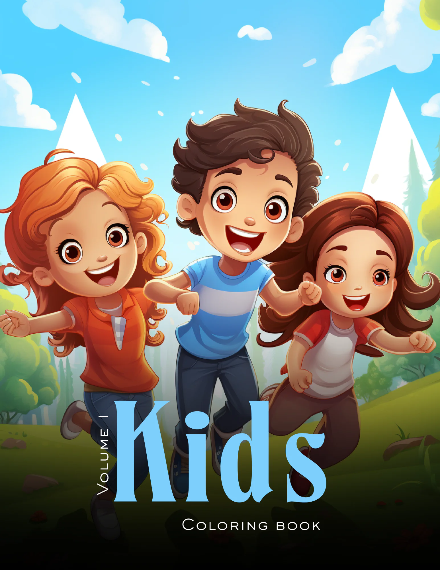 Kids Coloring Book – Volume 1