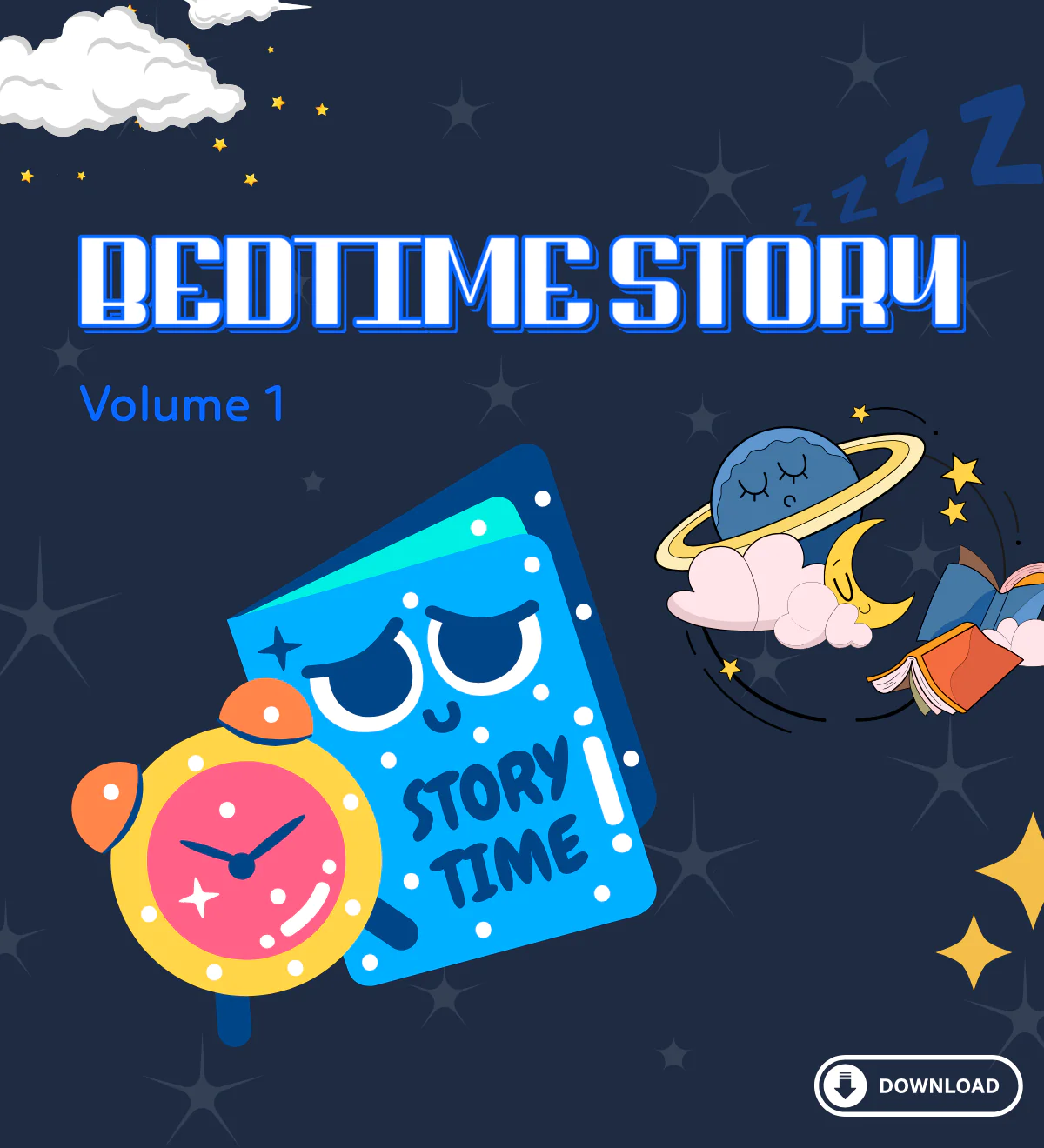 Dreamland Tales: Bedtime Stories for Kids – Volume 1
