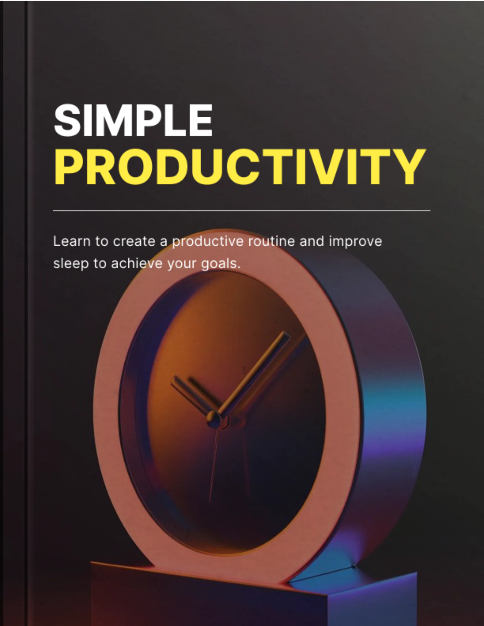 Simple Productivity