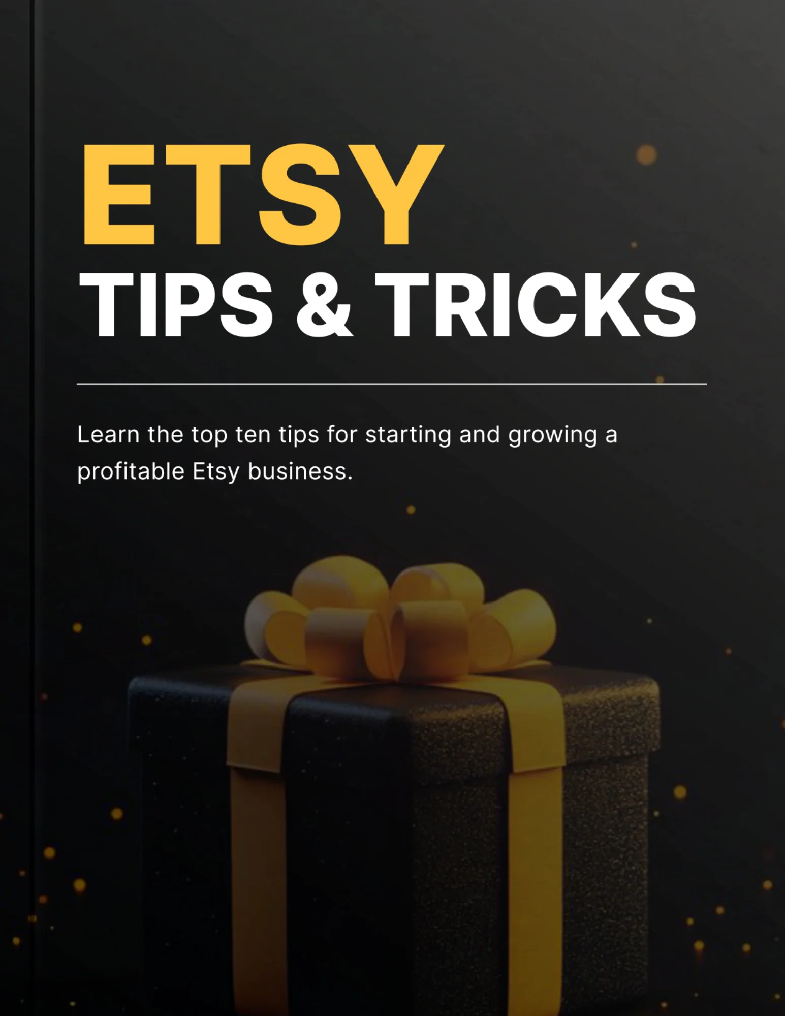 Etsy Tips & Tricks