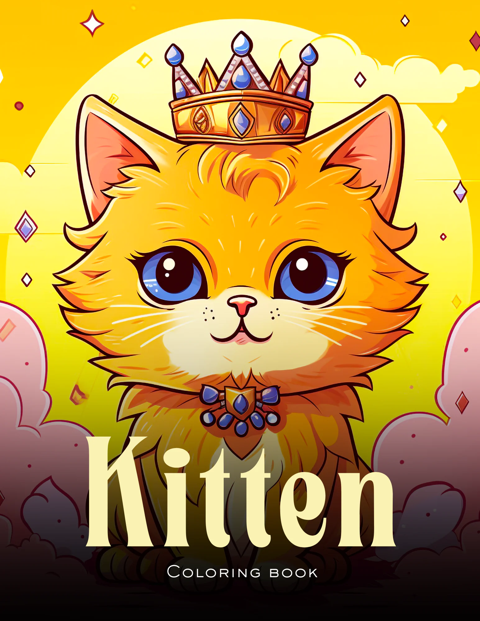 Kitten Coloring Book for Kids