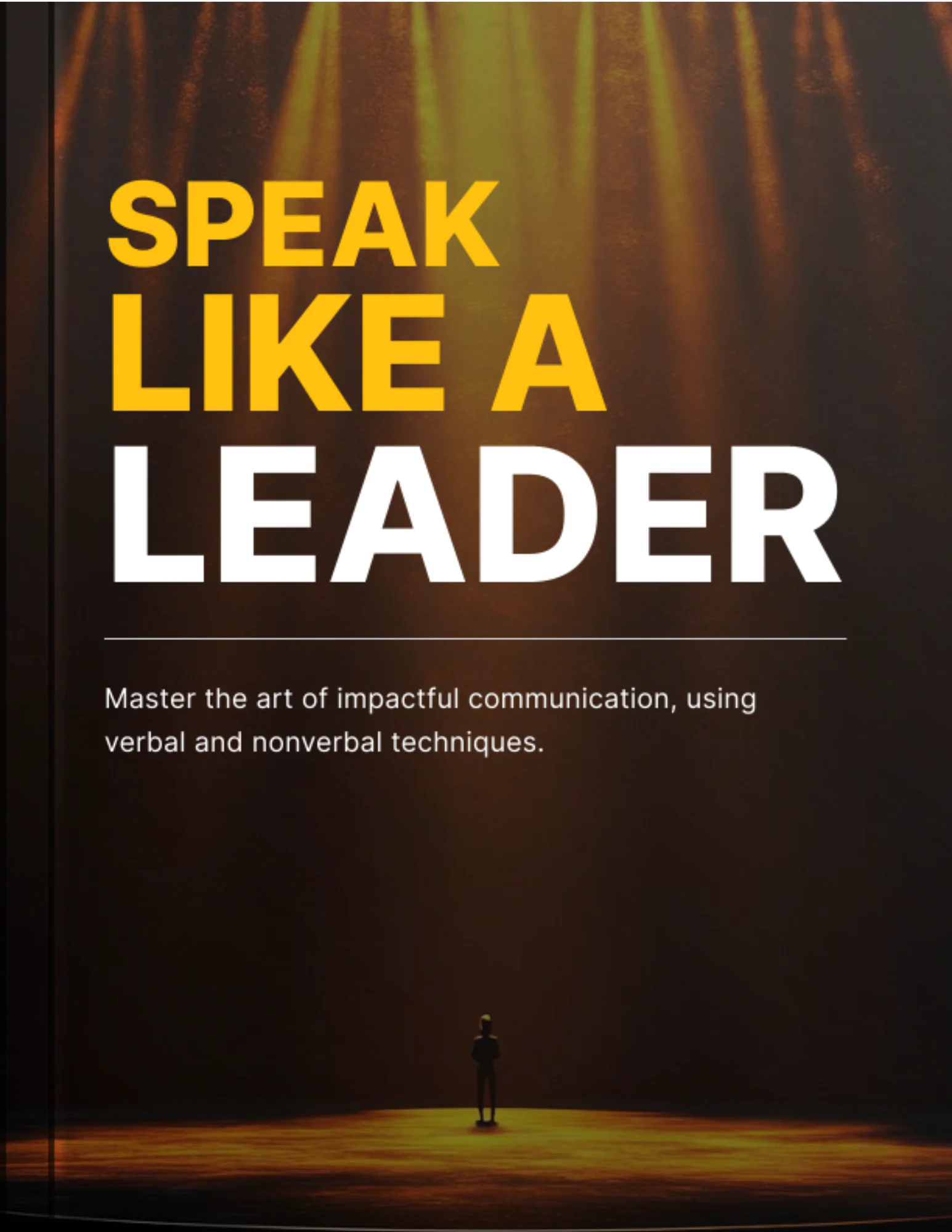 Speak Like a Leader